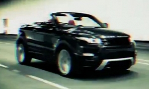 Range Rover Evoque Convertible in Motion