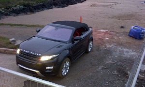 Range Rover Evoque Convertible with Top Up