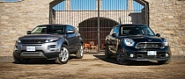 Range Rover Evoque Coupe vs MINI Paceman Comparison Test