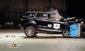 Range Rover Evoque Gets Five-Star Euro NCAP Rating