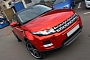 Range Rover Evoque Gets the Red Chrome Treatment in Russia