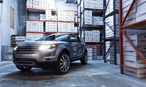 Range Rover Evoque Gets Vossen Wheels
