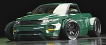 Range Rover Evoque Hot Rod Is Slammed to Pieces
