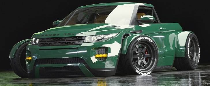 Range Rover Evoque Hot Rod (rendering)