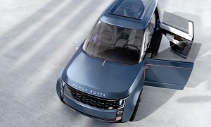 Range Rover Nouvel Rendering Makes Land Rover's Luxury SUV Future-Proof