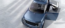 Range Rover Nouvel Rendering Makes Land Rover's Luxury SUV Future-Proof