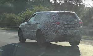Range Rover Sport Coupe Goes Testing on German Autobahn