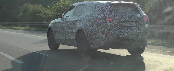 Range Rover Sport Coupe Spied