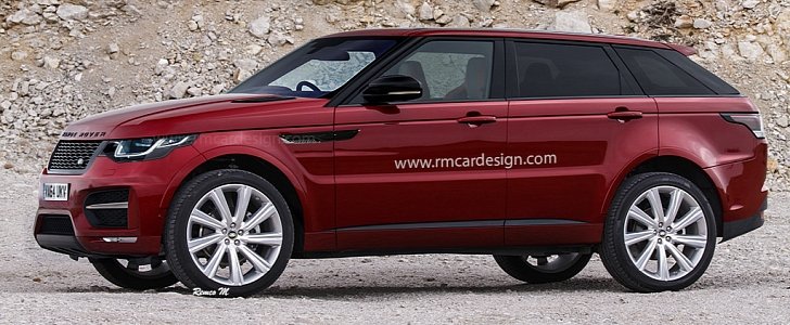 Range Rover Sport Coupe Rendered, Spied in the Wild