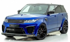 Range Rover Sport SVR by Mansory Is Something Old, Something New, and Something Blue