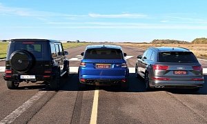 Range Rover Sport SVR Gets Humiliated by Audi SQ7 and New G63 AMG