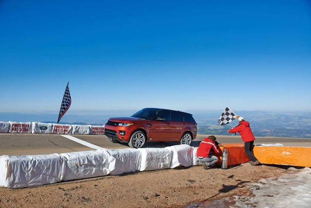2014 Range Rover Sport @ Pikes Peak
