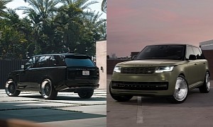 Range Rover SUVs Look Way Posher With the Latest Aftermarket ‘Shoes’ on Display