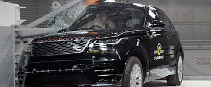 2018 Range Rover Velar EuroNCAP test
