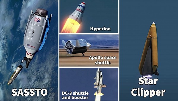 5 of the craziest spaceship concepts of the 1960s