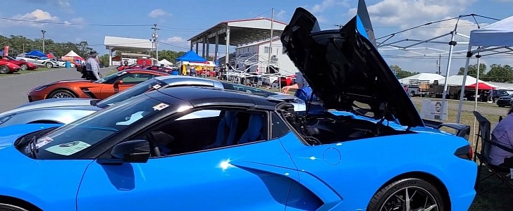 Corvettes at Carlisle 2020 Arrival, 2020 HTC Corvette Owner Interview, C8 Convertible Top Operation