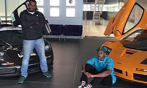 Rapper and Producer Tyler, The Creator Visits McLaren HQ
