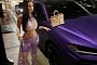 Rapper Bhad Bhabie Matches a Purple Lamborghini Urus, She Looks Fab