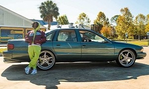 Rapper Curren$y’s 96 Chevy Impala SS Hides a Fun Secret Under the Trunk Lid
