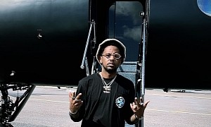 Fabolous’ Latest Flex Is Matching His Outfit to Matte Black Private Jet Similar to Diddy’s