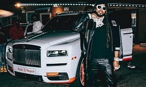 Rapper Icewear Vezzo Likes His Rolls-Royces With a Touch of Orange