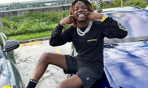 Rapper Jackboy Brags He's "Really Rich," Poses With Two Lambo Urus