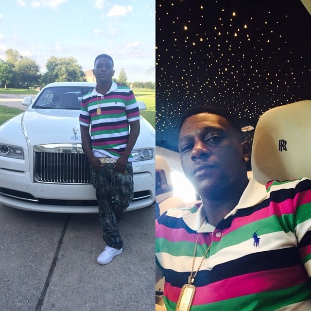 Rapper Lil Boosie Drives a Rolls Royce Wraith, We Hope It's a Rental ...