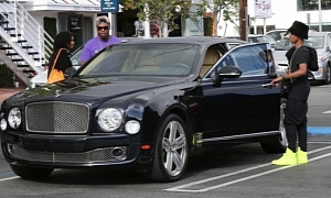 Rapper Lil Twist Keeps It Cool in a Bentley Mulsanne