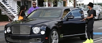 Rapper Lil Twist Keeps It Cool in a Bentley Mulsanne