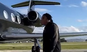 Rapper Moneybagg Yo's Go-To Private Jet Is a Black Gulfstream III