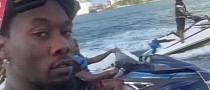 Rapper Offset Gets on a Sea-Doo Watercraft in Miami To "Clear His Mind"