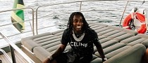 Rapper Polo G Travels in Style on Gulfstream Private Jet and Savi II Yacht