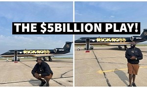 Rapper Rick Ross Shows Off His First Private Jet, and No, It Didn’t Cost $5 Billion