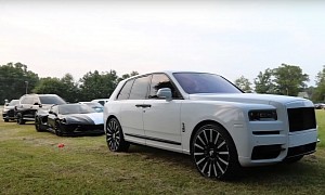 Rapper Shows Off RR Cullinan on Huge Wheels, Sick Two-Face ’Vette C8, and Others