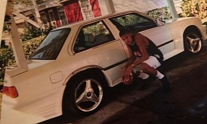 Rapper Slim Thug Might Have a Thing for Black Cars Now, But Had a White BMW E30 Once