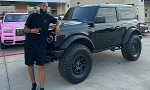 Rapper Slim Thug Splashed on Yet Another Car and It's Obviously Black