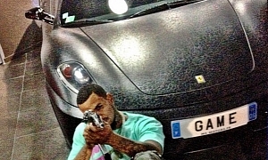 Rapper The Game Buys $200,000 Ferrari Wrapped in Leather