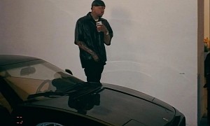 Rapper YG Poses With Yet Another Ferrari, This Time It's a Classic, the F355