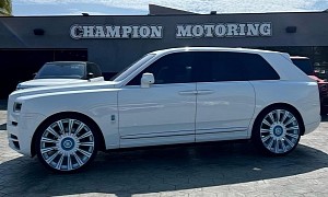 Rapper Yung Bleu Adds Another White Car to Collection, a Rolls-Royce Cullinan