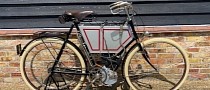Rare 1901 Triumph Motor Bicycle to Make First Public Appearance in 84 Years