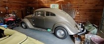 Rare 1935 DeSoto Airflow Found in a Garage Hides Modern Crate Engine Under the Hood