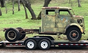 Rare, 1947 Diamond T Coe Truck Looks Like The Perfect Post-Apocalypse Project