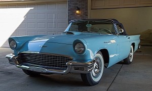 Rare 1957 Ford Thunderbird E-Code Goes for $75,000