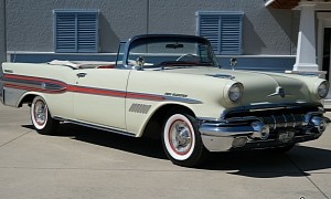 Rare 1957 Pontiac Bonneville Looks Better Than New, Comes With Eye-Watering Sticker