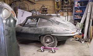 Rare 1962 Jaguar E-Type Barn Find Spent 46 Years in Storage, Will Get Restored