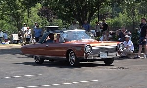 Rare 1963 Chrysler Turbine Comes Out of Storage, Sounds Like It's About to Fly