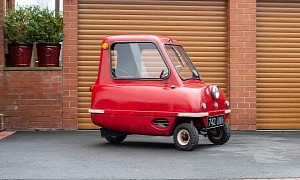 Rare 1963 Peel P50 Microcar Sells for a Whopping $145,000 at Auction
