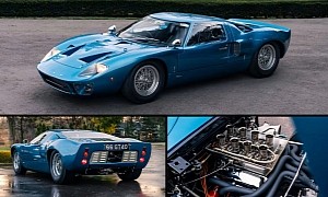 Rare 1966 Ford GT40 MkI Road Car Nets Almost $7 Million at Auction