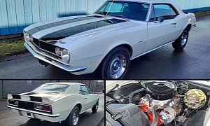 Rare 1967 Chevrolet Camaro Z28 Hidden for 46 Years Emerges With Rebuilt 302 V8