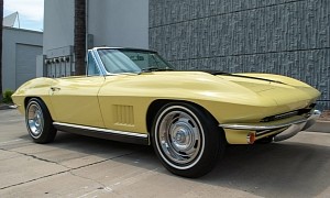 Rare 1967 Chevy Corvette 427ci L68 Has Sunfire Yellow Attire and Screaming Price